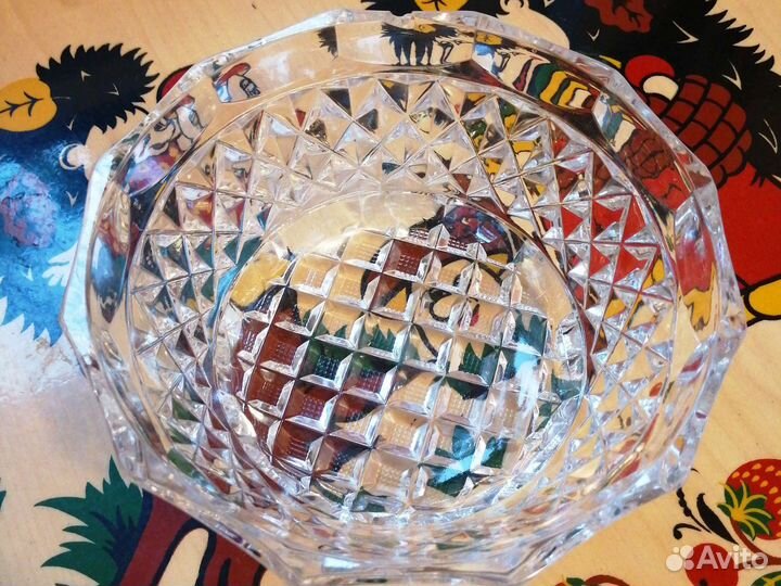 Вазочки хрустальные 2шт