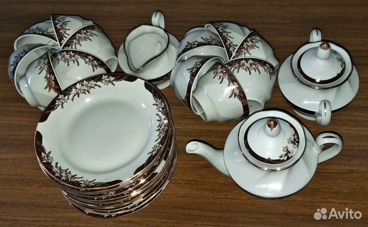 Чайный сервиз СССР рижский