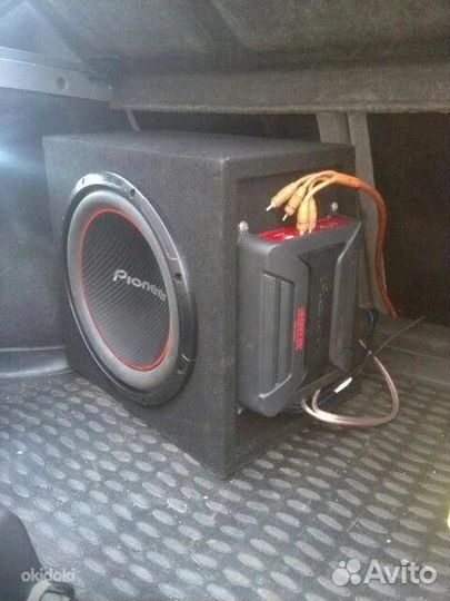 Сабвуфер с усилителем pioneer