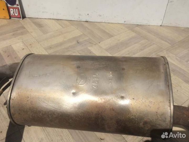 Выхлопная труба глушитель Mazda 3 BK