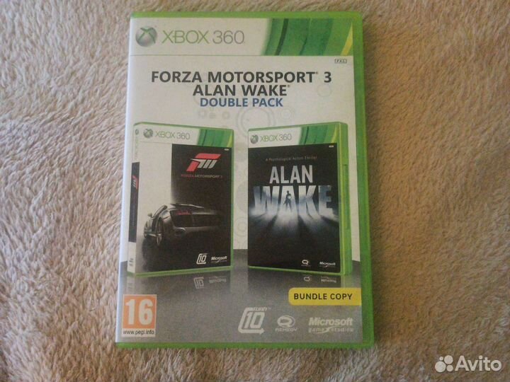 Alan Wake + Forza Motorsport 3 Xbox 360