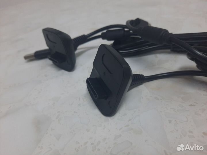 Два кабеля зарядки геймпада Xbox 360 x box360 x