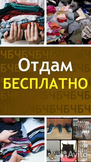 Одежда бесплатно