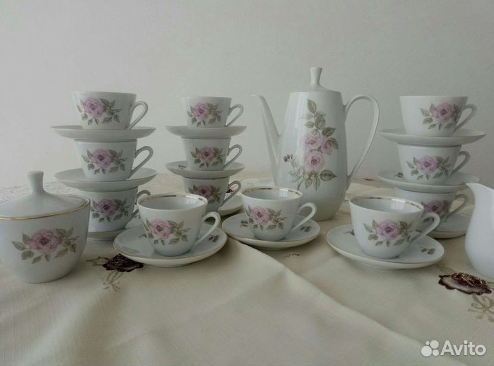 Сервиз чайный,сервиз кофейный