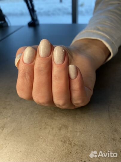 Маникюр с покрытием, наращивание ногтей