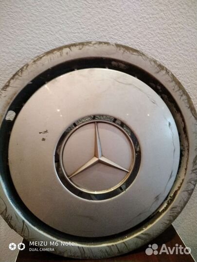 Колпаки на мерседес оригинальные рх 15б/у 3шт