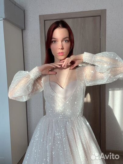 Платье выпускное свадебное