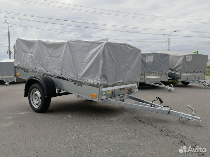 Прицеп 2.50х1.25м с тентом 60см Лайт Про