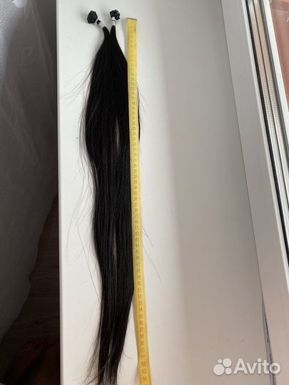 Волосы для наращивания 60 см натуральные славянка