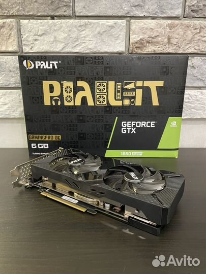 Видеокарта palit geforce GTX 1660 super
