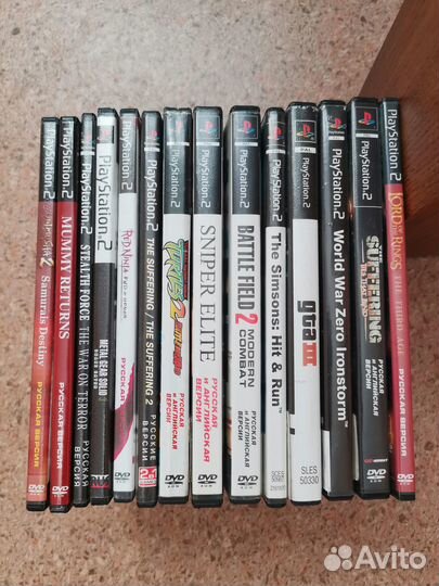 Игры для playstation 2 PS2 (15 шт) Цена за всё