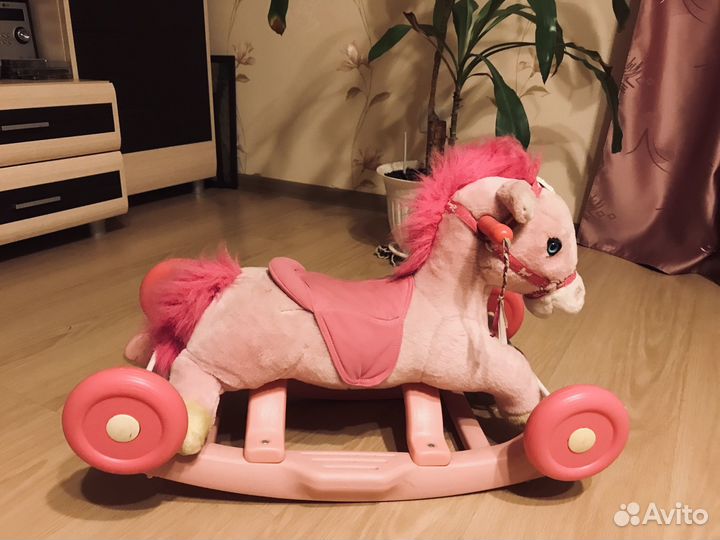 Лошадка качалка-каталка