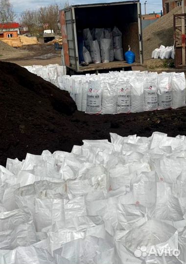 Чернозем в мешках