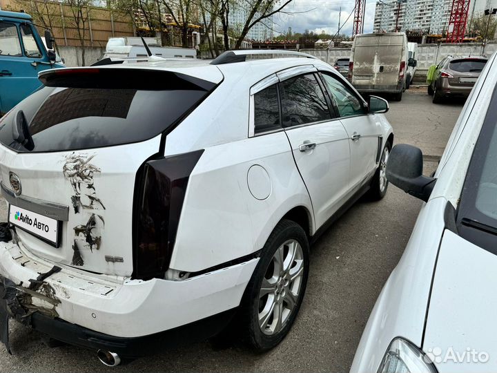 Cadillac SRX 3.6 AT, 2013, битый, 160 000 км