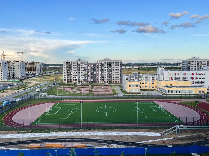 2-к. квартира, 53,3 м², 8/9 эт.