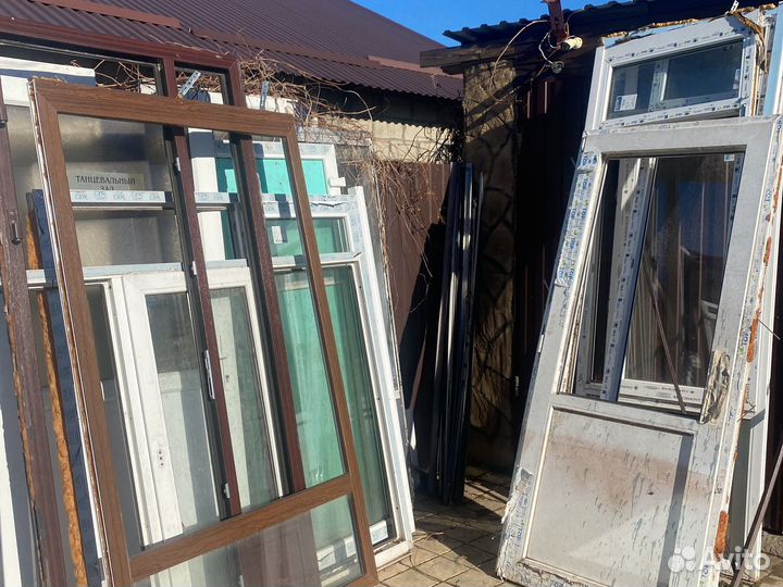 Окна пластиковые бу