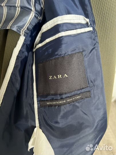 Пиджак мужской 46 zara