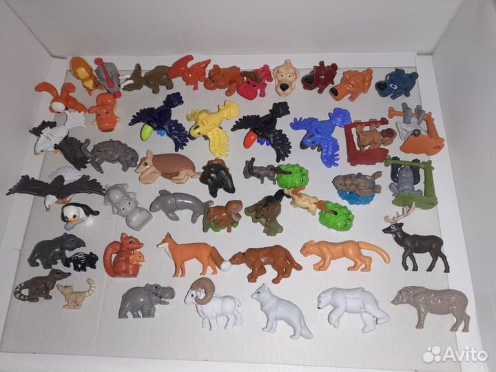 Киндер натунс марвел барби много других