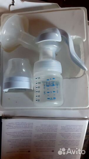 Молокоотсос avent ручной
