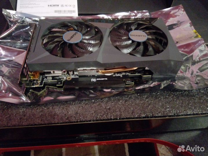 Видеокарта gigabyte GeForce RTX 3050 eagle