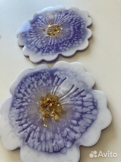 Костеры) Подстаканники из эпоксидной смолы