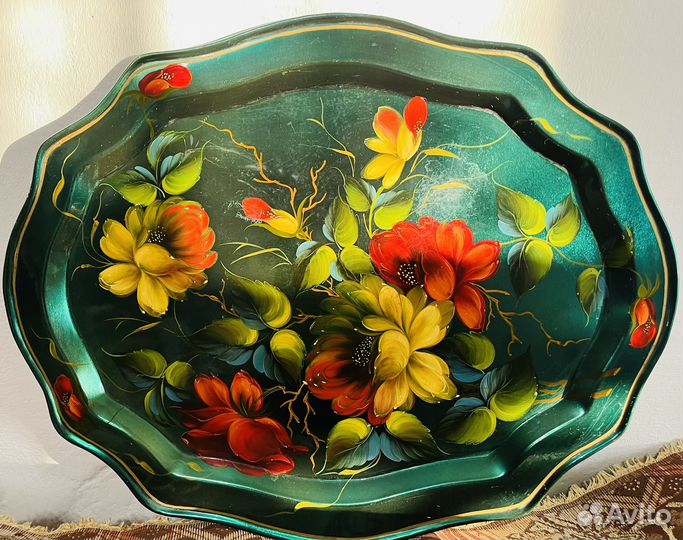 Поднос жостово СССР