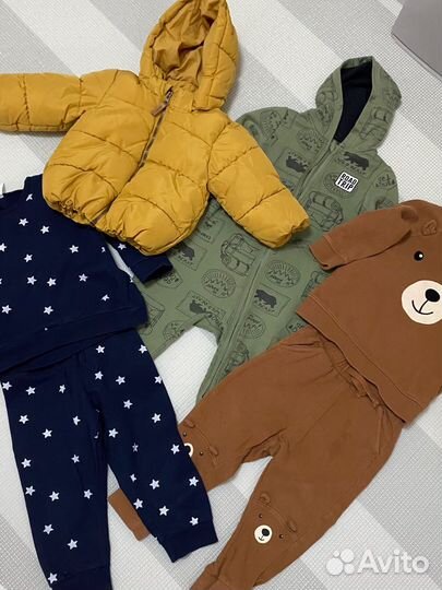 Пакет вещей на мальчика 86-92 и 92-98