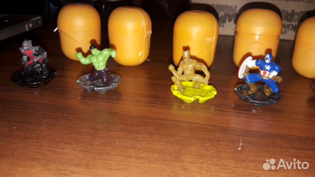 Марвел+бегемоты 2019 г. (Киндер-сюрприз)