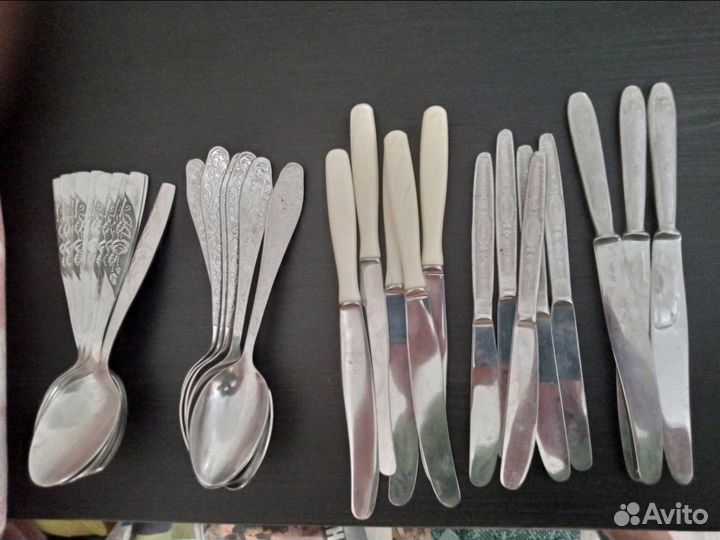 Ложки, ножи нержавейка СССР