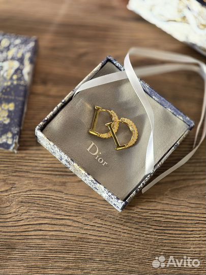 Серьги Lux Dior Диор