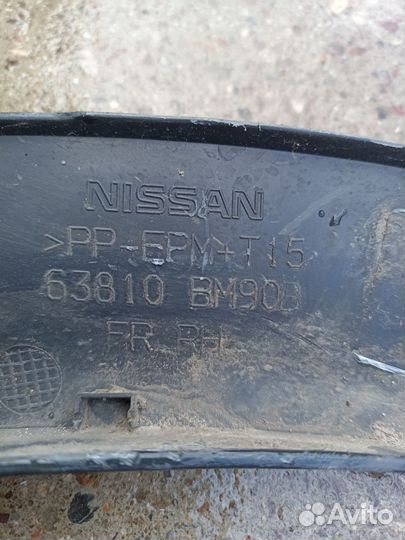 Nissan Qashqai j11 расширитель арки