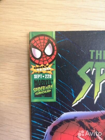 Комикс The spectacular Spider-man #228 1995 г
