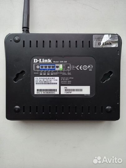 Маршрутизатор D-Link Dir 320