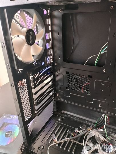 Корпус для компьютера Zalman Z9 Plus + 6 кулеров