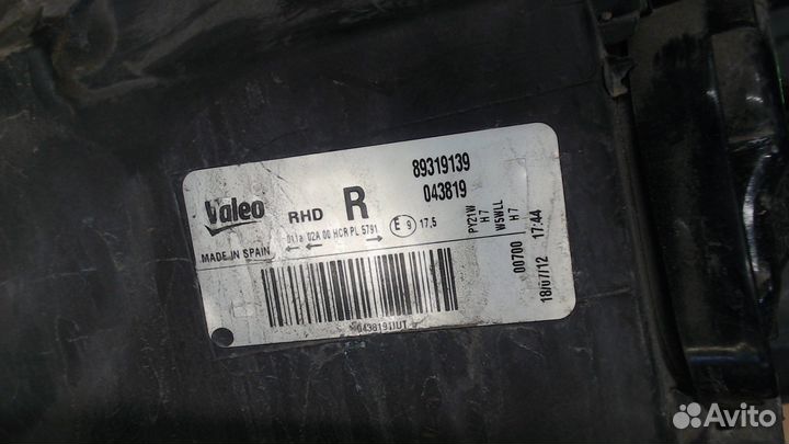 Фара (передняя) Seat Ibiza 4, 2009