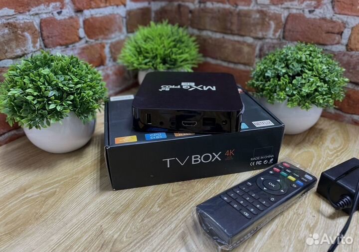 TV BOX 4K телевизионая приставка на андроиде
