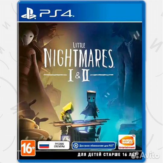 Little Nightmares I & II (Б/У) PS4, русские субтит