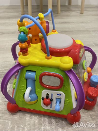 Развивающие игрушки, бизиборд, куб