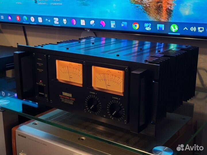 Yamaha PC2002M Professional, Усилитель XLR, Sanken