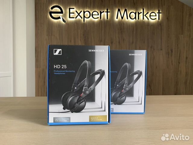 Новые наушники Sennheiser HD 25 Plus, black
