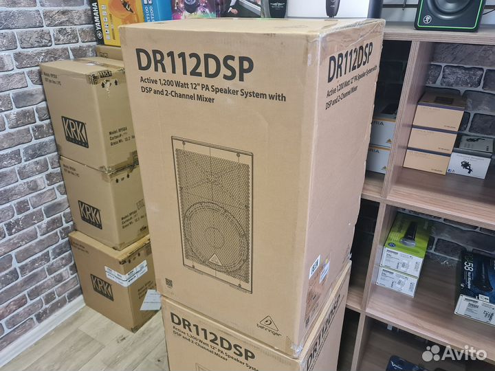 Behringer DR112DSP активная акустическая система