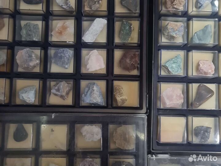 Камни и минералы коллекция