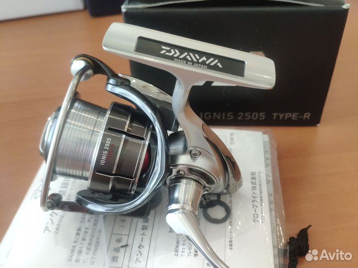 Daiwa Ignis 2505 Type-R Soare XR Stradic SW 5000pg