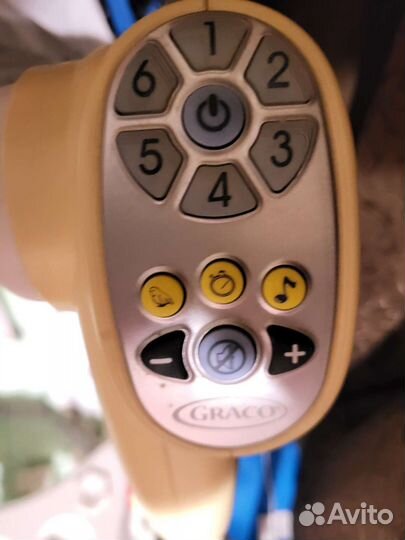 Детские электронные качели graco