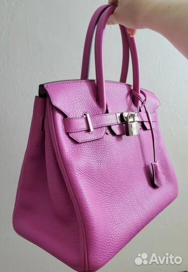 Сумка 2018 hermes birkin 30 magnolia pink