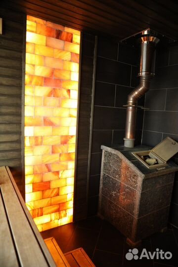 Бани на дровах на берегу Волги