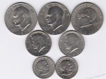 Монеты США погодовка коллекция