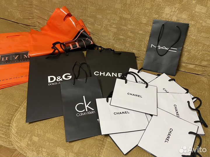 Брендовые пакеты chanel D&G CK