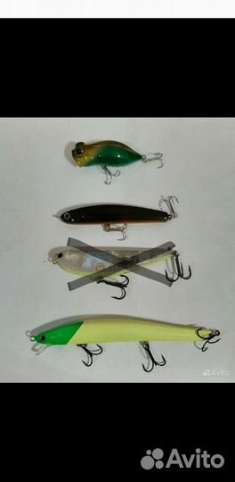 Воблеры lucky craft, tsuribito, salmo