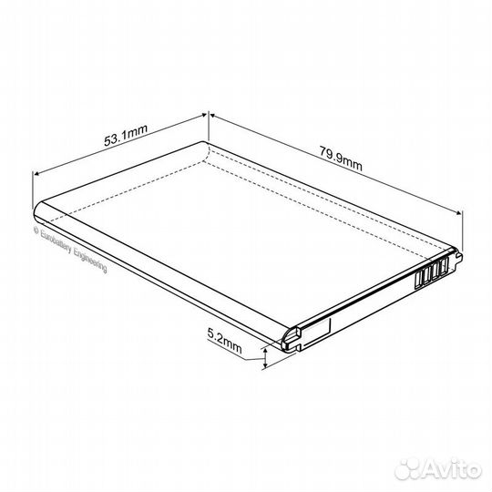 Аккумулятор для Samsung Galaxy S5 SM-G900F с NFC